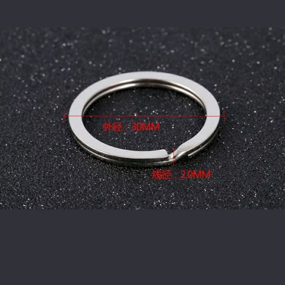 New Sugar Skull Silver Tone Keychain. - Picture 3 of 3